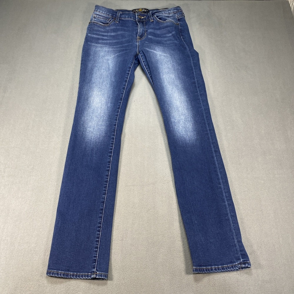 Lucky Brand Women's Jeans 4/27 Regular Brooke Straight‎ Medium Wash Blue